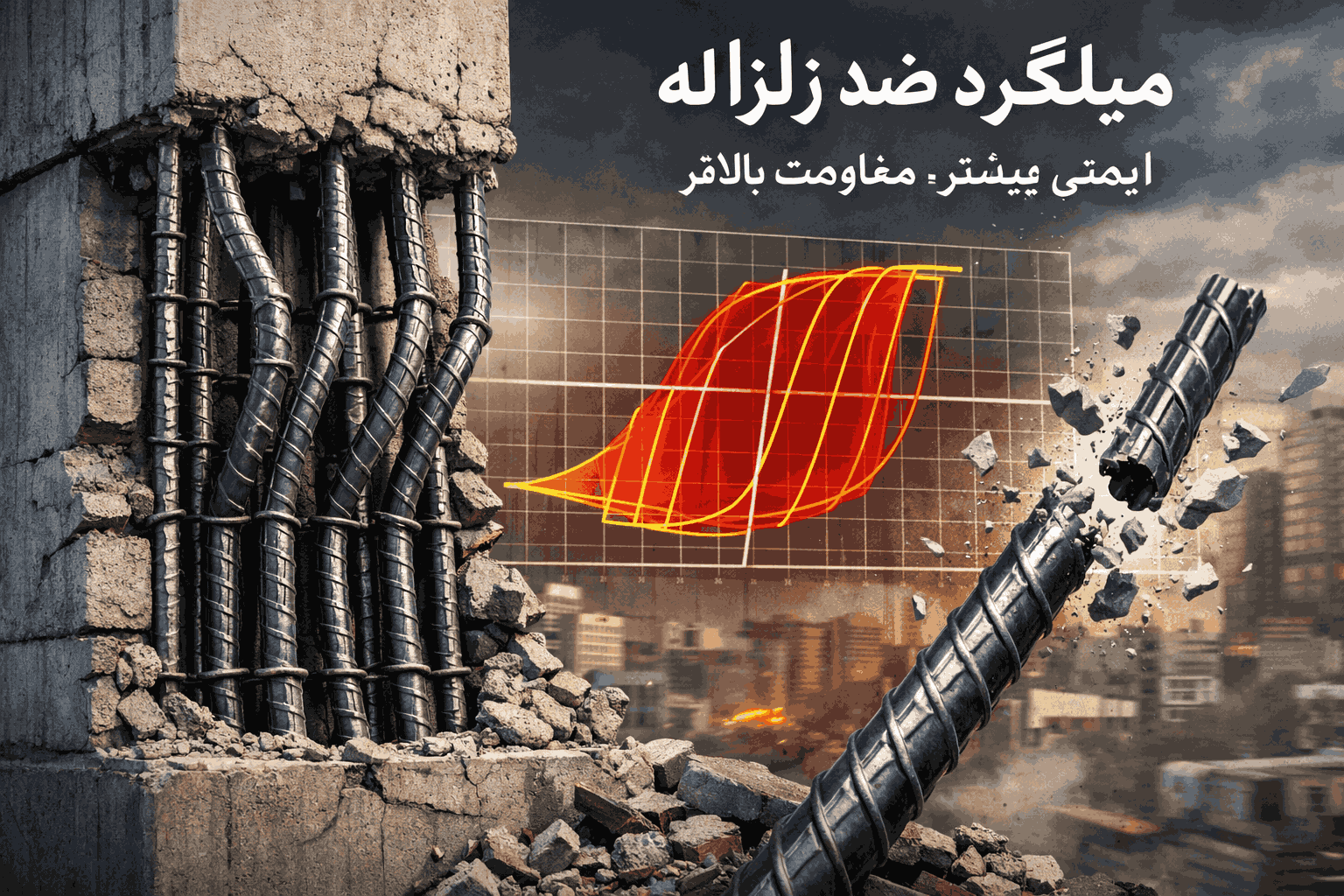 میلگرد ضد زلزله